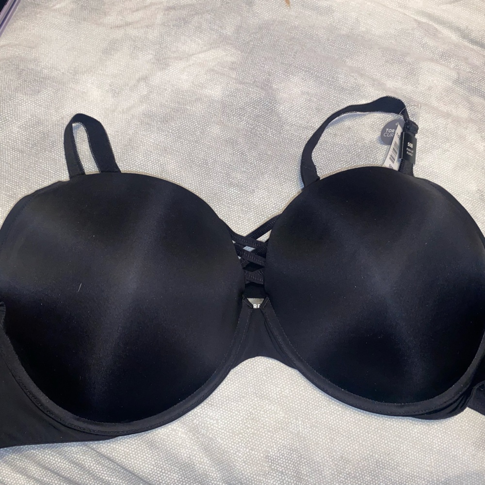 Torrid Push-up Plunge Sleek Black Women's Bra
